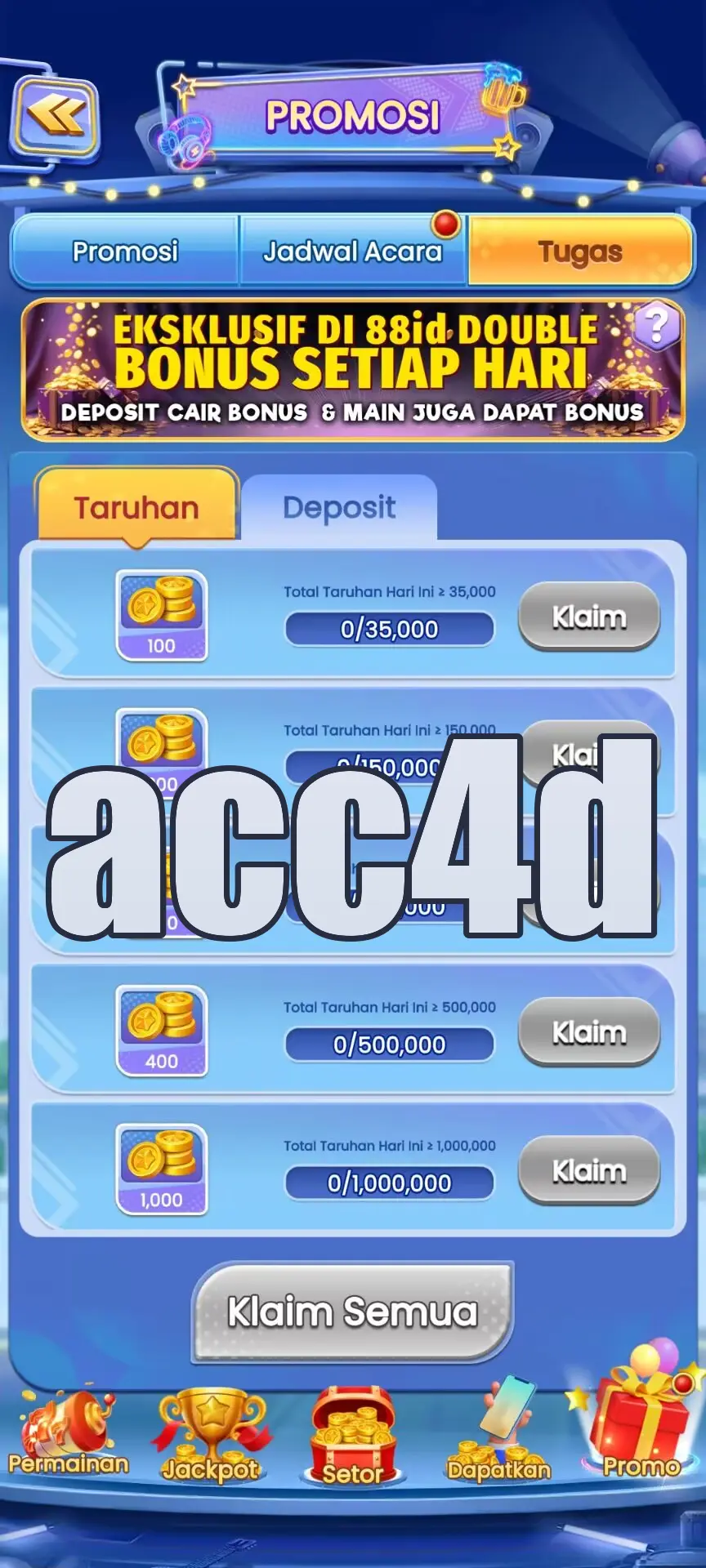 acc4d Masuk